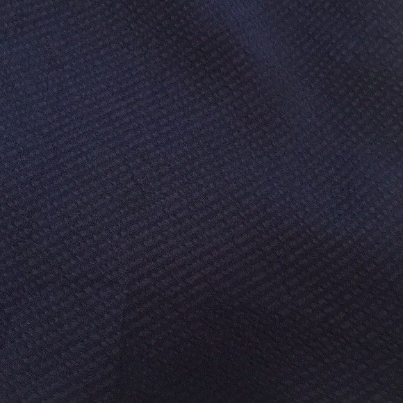 Como Sateen Sleeveless Tunic w/Chain Detail - Navy - Picture 3 of 7